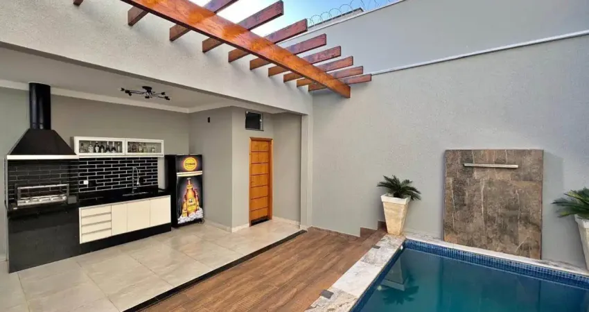Linda casa completa com piscina no jardim bosque dos ipês em araras/sp