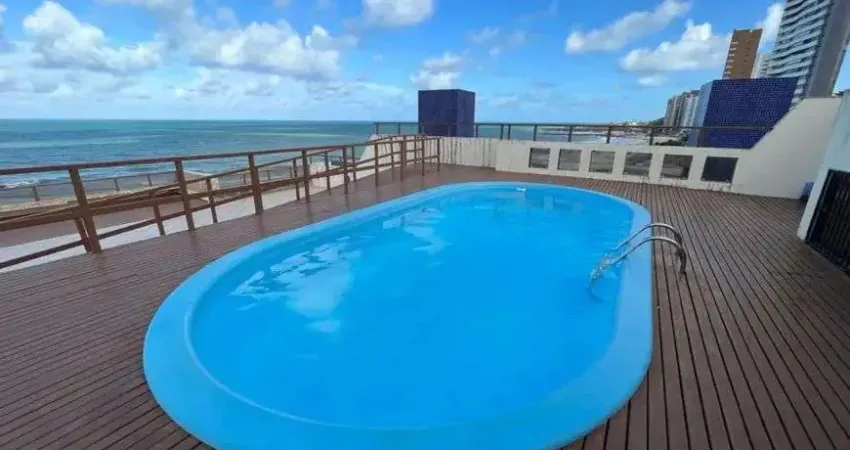 Lindo apartamento 2/4 c/ 51m² na praia de areia preta – natal/rn