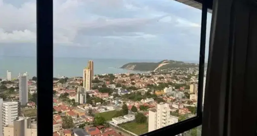 Belíssimo apartamento mobiliado 57m² com vista para o mar em ponta negra