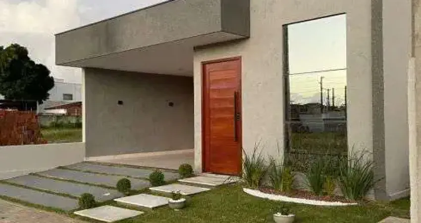 Linda casa 3/4 alto padrão à venda no condomínio alameda paraíso
