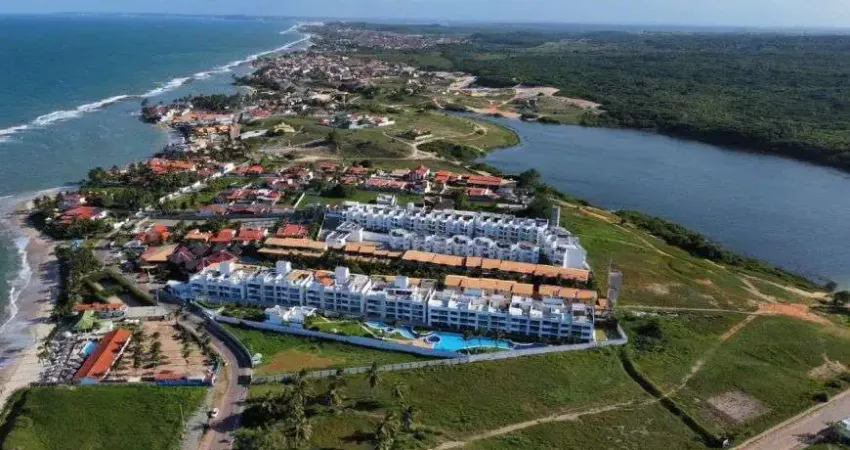 Apartamento flat a beira mar mobiliado no condomínio tabatinga beath