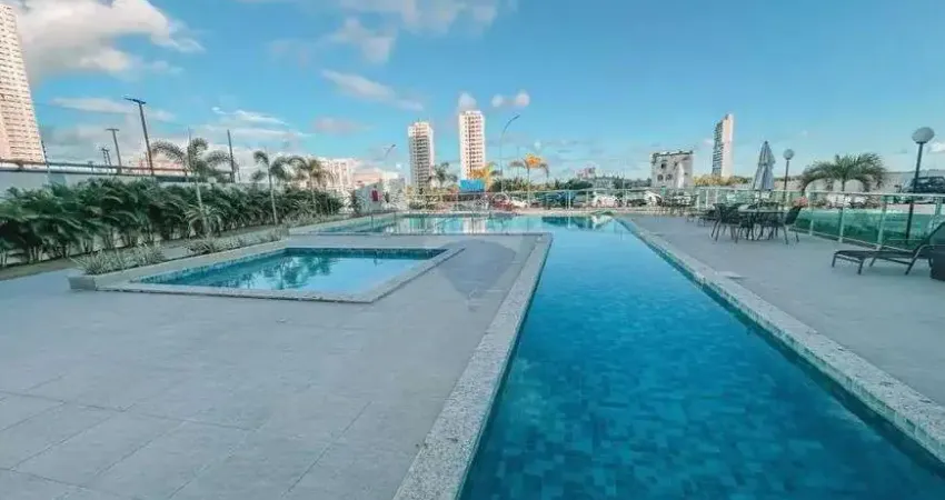 Lindo apartamento 2/4 suíte mobiliado vista mar de ponta negra