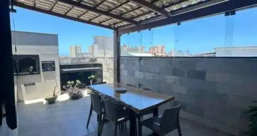 Cobertura duplex reformada com área gourmet espetacular – nova parnamirim