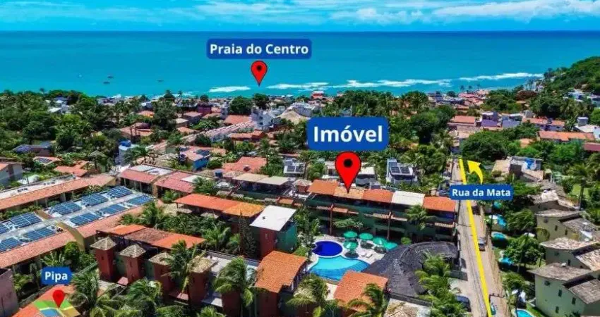 Lindo triplex com vista mar em pipa – mobiliado, com jacuzzi e energia solar!