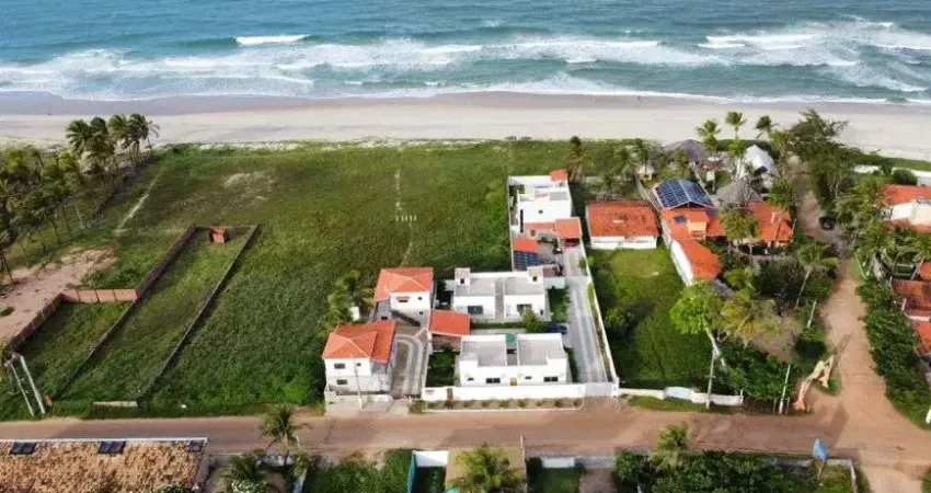 Casa de alto padrão + 4 chalés mobiliados com vista mar em barra do cunhaú