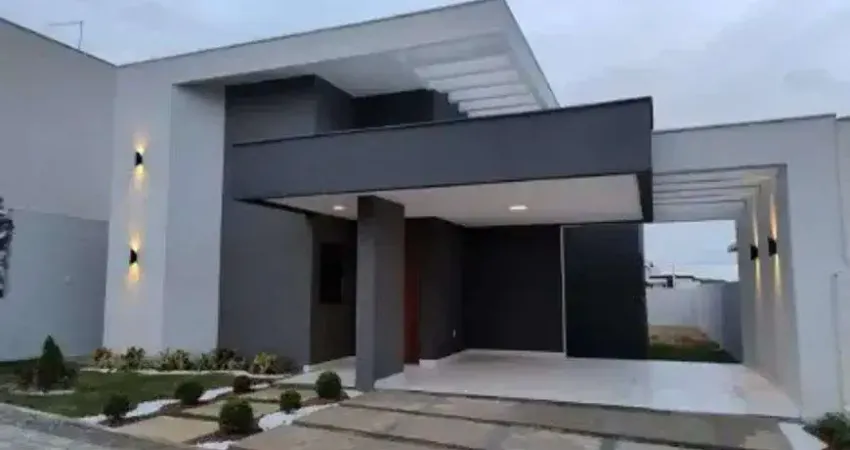 Belíssima casa alto padrão 3/4 suite c/ closet no condomínio monte carlo