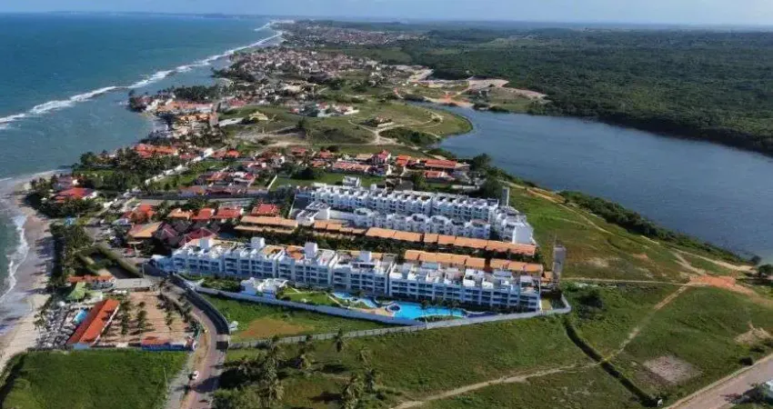 Apartamento flat a beira mar mobiliado no condomínio tabatinga beath