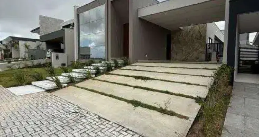 Belíssima casa alto padrão, térrea no condomínio jardins amsterdã