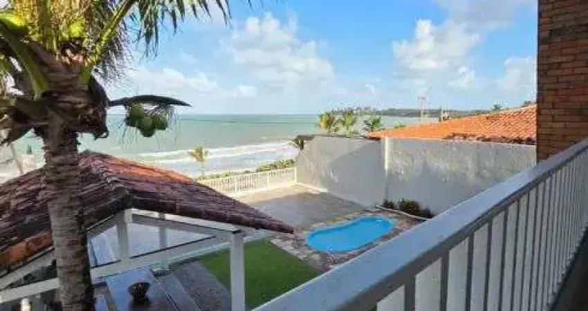 Belíssima casa alto padrão 06 suites 450m² beira mar - praia de cotovelo