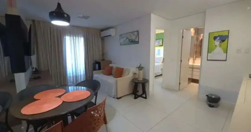 Belíssimo apartamento mobiliado no condomínio ponta negra beach (beira mar)
