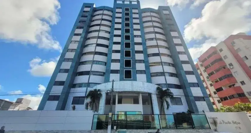 Lindo apartamento 2/4 suite semi-mobiliado no mirante de ponta negra