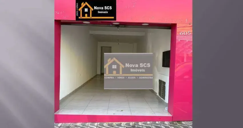 Salão para alugar, 30 m² por r$ 2.924/mês - osvaldo cruz - são caetano do sul/sp