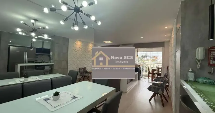 Apartamento com 2 dormitórios para alugar, 89 m² por r$ 6.878/mês - jardim são caetano - são caetano do sul/sp