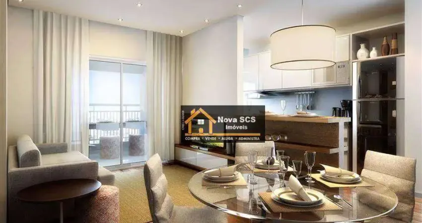 Apartamento com 2 dormitórios à venda, 62 m² por r$ 661.000,00 - jardim são caetano - são caetano do sul/sp