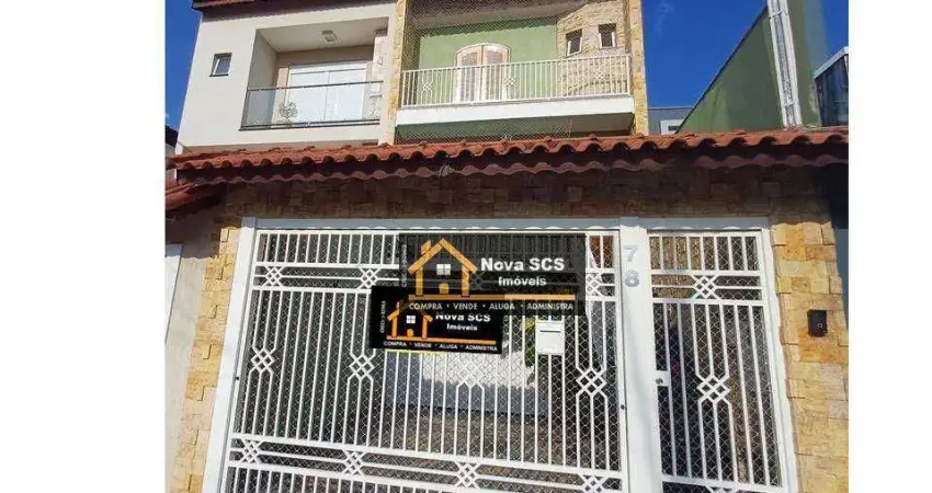 Sobrado com 3 dormitórios à venda, 269 m² por r$ 1.550.000,00 - olímpico - são caetano do sul/sp
