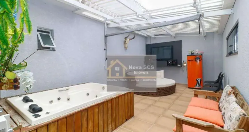 Cobertura com 2 dormitórios à venda, 160 m² por r$ 1.100.000,00 - santa maria - são caetano do sul/sp