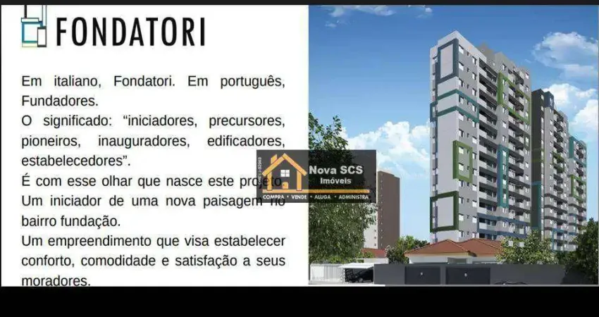 Apartamento com 3 dormitórios à venda, 75 m² por r$ 804.000,00 - fundação - são caetano do sul/sp