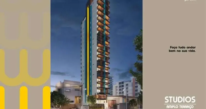 Apartamento com 1 dormitório à venda, 30 m² por r$ 416.080,00 - jardim - santo andré/sp