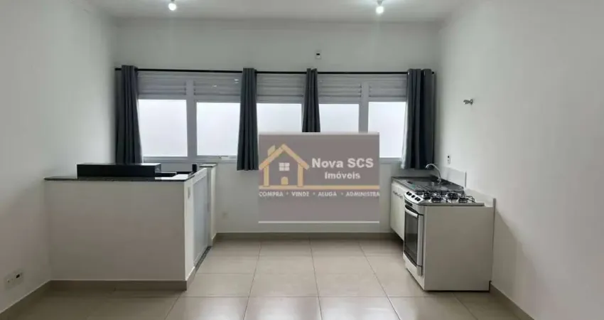 Kitnet com 1 dormitório para alugar, 35 m² por r$ 1.915,00/mês - nova gerti - são caetano do sul/sp