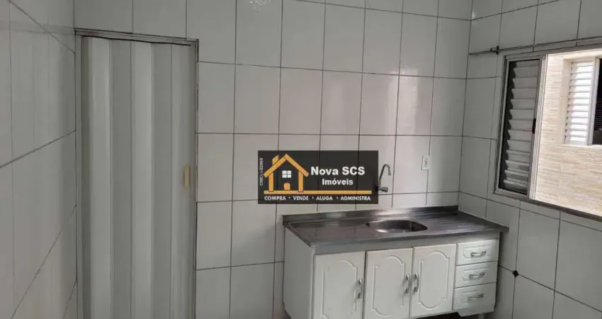 Casa com 1 dormitório para alugar, 40 m² por r$ 1.218,00/mês - nova gerti - são caetano do sul/sp