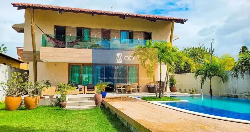 Casa de luxo em enseadinha serrambi 5 qrts à venda, serrambi, ipojuca, pe