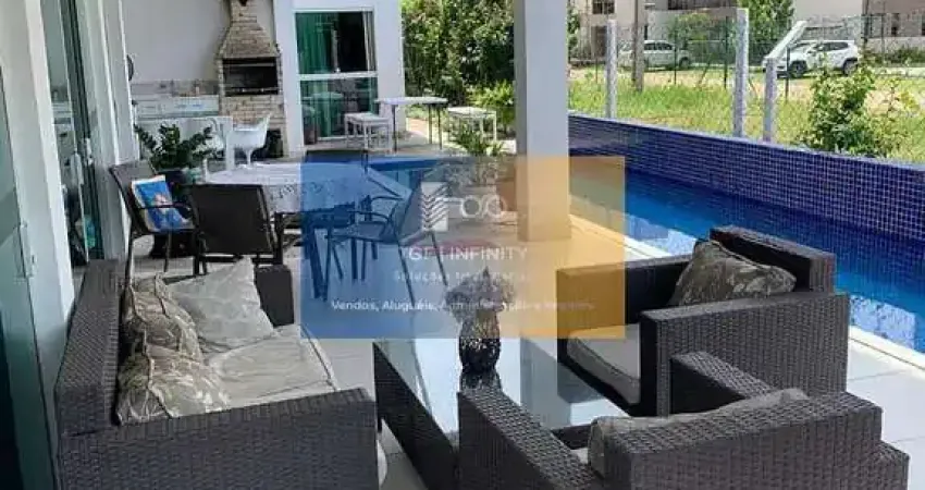 Aluguel por temporada de casa com 07 suítes em condomínio à beira mar de muro alto – porto de galin