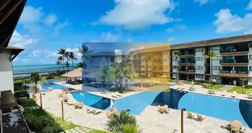 Aluguel por temporada de flat com 02 quartos no la fleur polinésia muro alto