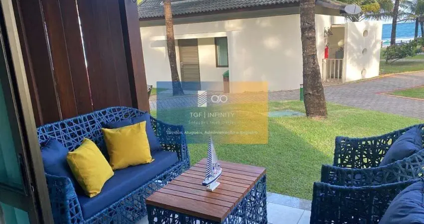 Aluguel por temporada de bangalô com 02 quartos no beach class resort muro alto – porto de galinhas