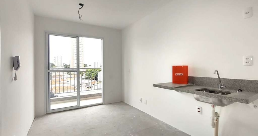 Apartamento ( Studio) com 1 Dormitório na Vila Romana, Novo, Vista Livre. Banheiro com Janela