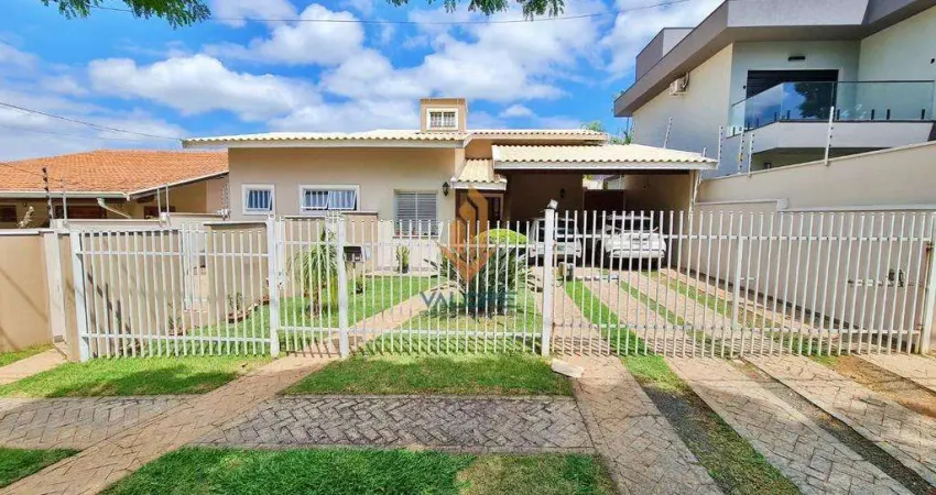 Casa à venda em campinas, cidade universitária, com 3 suítes, com 260 m²