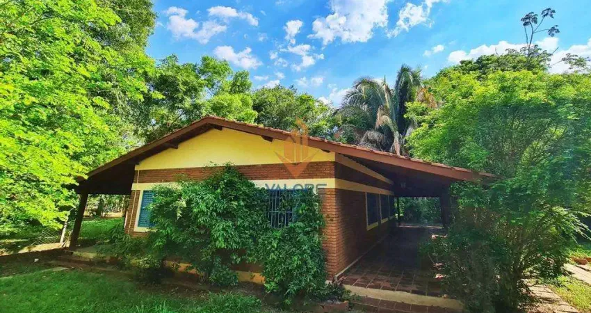 Chácara à venda em campinas, loteamento chácaras vale das garças, com 3 quartos, com 1800 m²