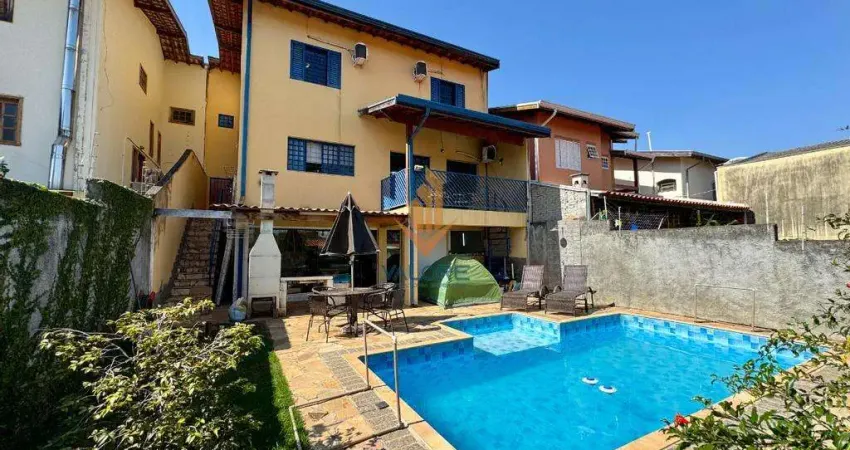 Casa à venda em campinas, cidade universitária, com 4 quartos, com 280 m²