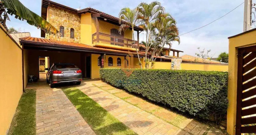 Casa à venda em campinas, bosque de barão geraldo, com 3 quartos, com 266.56 m²