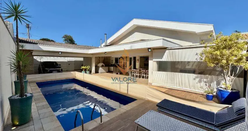 Casa à venda em campinas, parque das universidades, com 4 quartos, com 332 m²