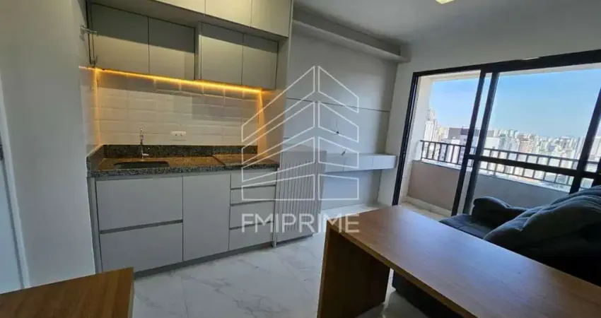 Apartamento para alugar semi mobiliado 28 m², com 1 dormitório em frente ao allianz parque