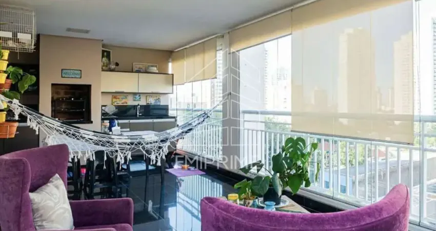 Apartamento a venda na vila romana com varanda gourmet e lazer  completo