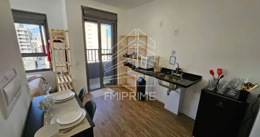 Apartamento studio à venda com 21 m², mobiliado, 1 dormitório e 1 banheiro - perdizes - são paulo/sp