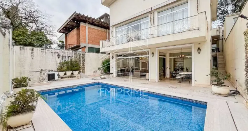 Casa à venda com 344 m² - luxo, sofisticação e localização privilegiada no coração do pacaembu - sp