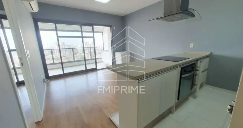 Apartamento para alugar  com 51m², 1 quarto e 1 vaga andar alto