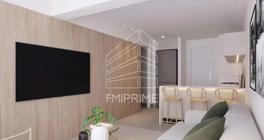 Apartamento tipo para venda com 1 quarto, sendo 1 suíte, 41m²