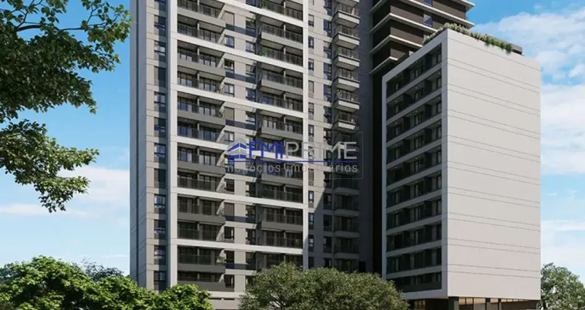 Apartamento à venda em pinheiros 24m² 1 dormitório  em construção.