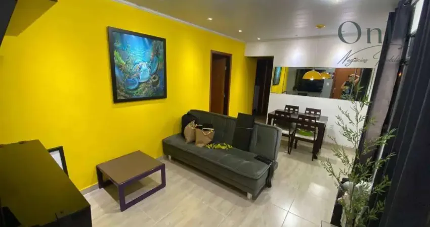 Apartamento com 2 dormitórios à venda, 70 m² por r$ 299.000,00 - boqueirão - praia grande/sp