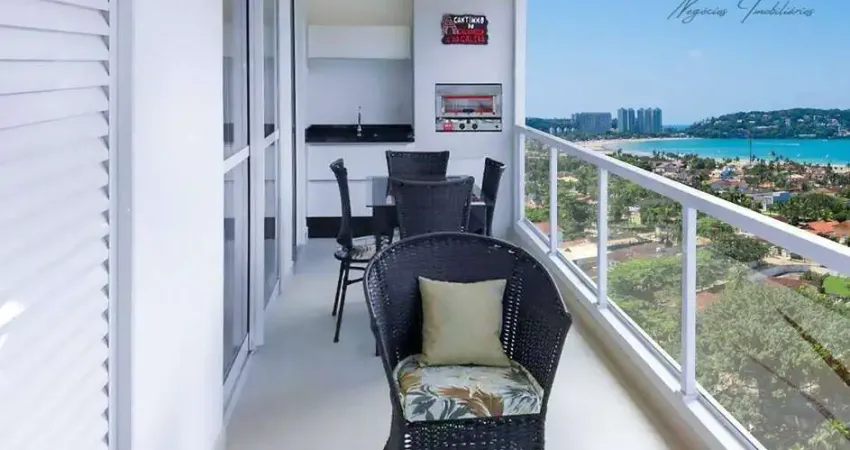 Apartamento com 1 dormitório à venda, 55 m² por r$ 530.000,00 - balneário cidade atlântica - guarujá/sp