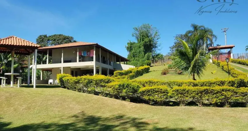 Chácara com 3 dormitórios à venda, 5100 m² por r$ 950.000,00 - campininha - atibaia/sp