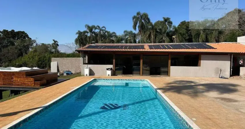 Chácara com 8 dormitórios à venda, 2500 m² por r$ 2.700.000 - piratuba - ibiúna/sp