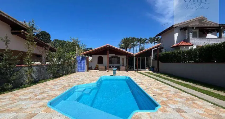 Casa com 3 dormitórios à venda, 150 m² por r$ 869.000,00 - morada da praia - bertioga/sp