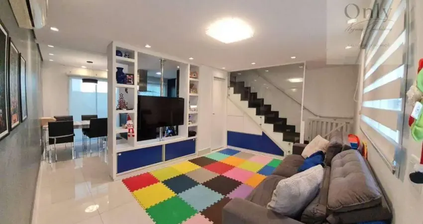 Sobrado em condomínio fechado com 3 dormitórios à venda, 87 m² por r$ 620.000 - vila mangalot - são paulo/sp