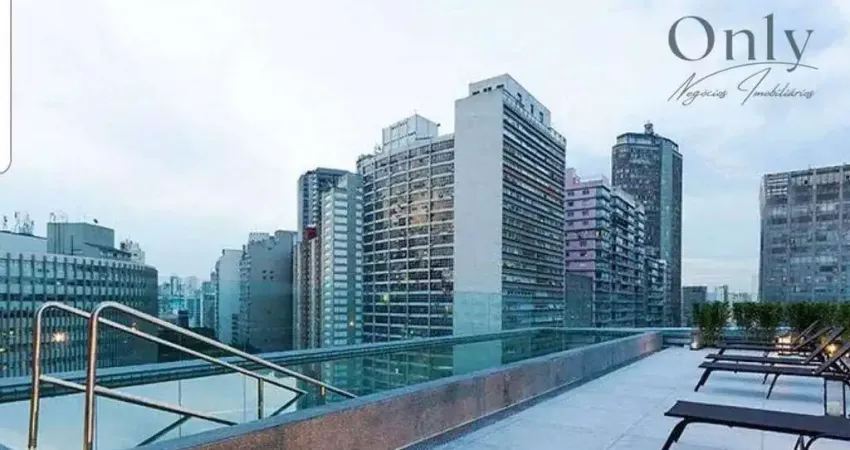 Studio com 1 dormitório à venda, 20 m² por r$ 420.000,00 - consolação - são paulo/sp