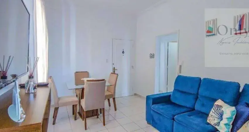 Apartamento com 2 dormitórios à venda, 67 m² por r$ 424.000,00 - centro - guarujá/sp