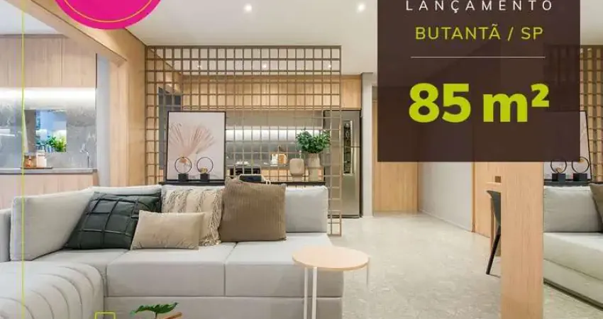 Apartamento tipo para venda em butantã com 3 quartos, sendo 1 suíte, 85m²